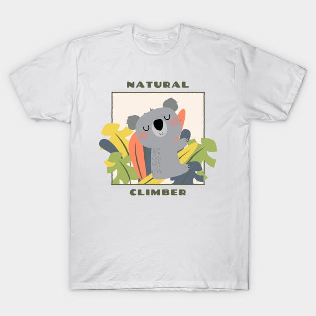 Natural Climber T-Shirt by Low Gravity Prints